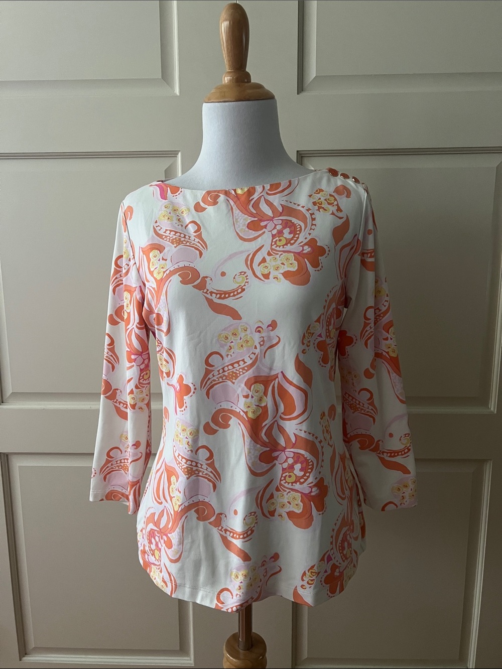 J. McLaughlin Catalina cloth top - small